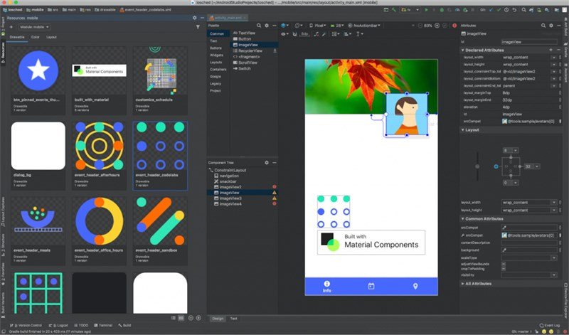 Android Studio, giả lập Android mạnh mẽ tích hợp cho MacBook