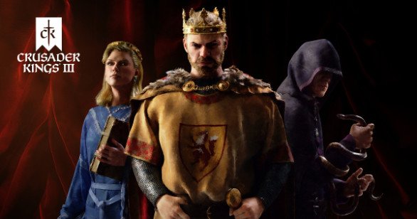 Bản đồ thế giới với các vùng lãnh thổ và triều đại trong Crusader Kings 3, tượng trưng cho việc xây dựng đế chế.