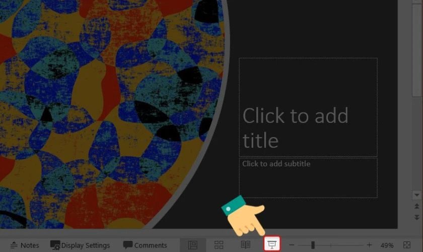 Bắt đầu trình chiếu đa màn hình từ PowerPoint