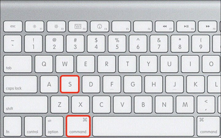 Cách lưu file trên MacBook bằng phím tắt Command S