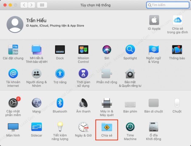 Cài đặt hệ thống MacBook để kích hoạt tính năng quản lý từ xa