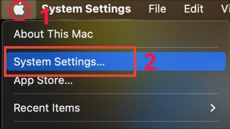 Cài đặt hiển thị trên MacBook để phản chiếu màn hình lên tivi