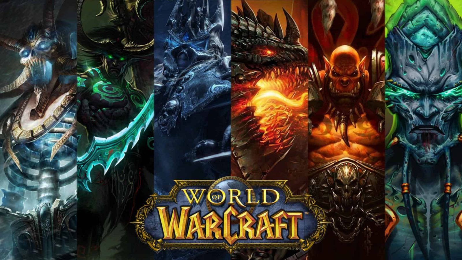 Cảnh chiến đấu đông đảo trong World of Warcraft, một MMORPG huyền thoại với thế giới rộng lớn.