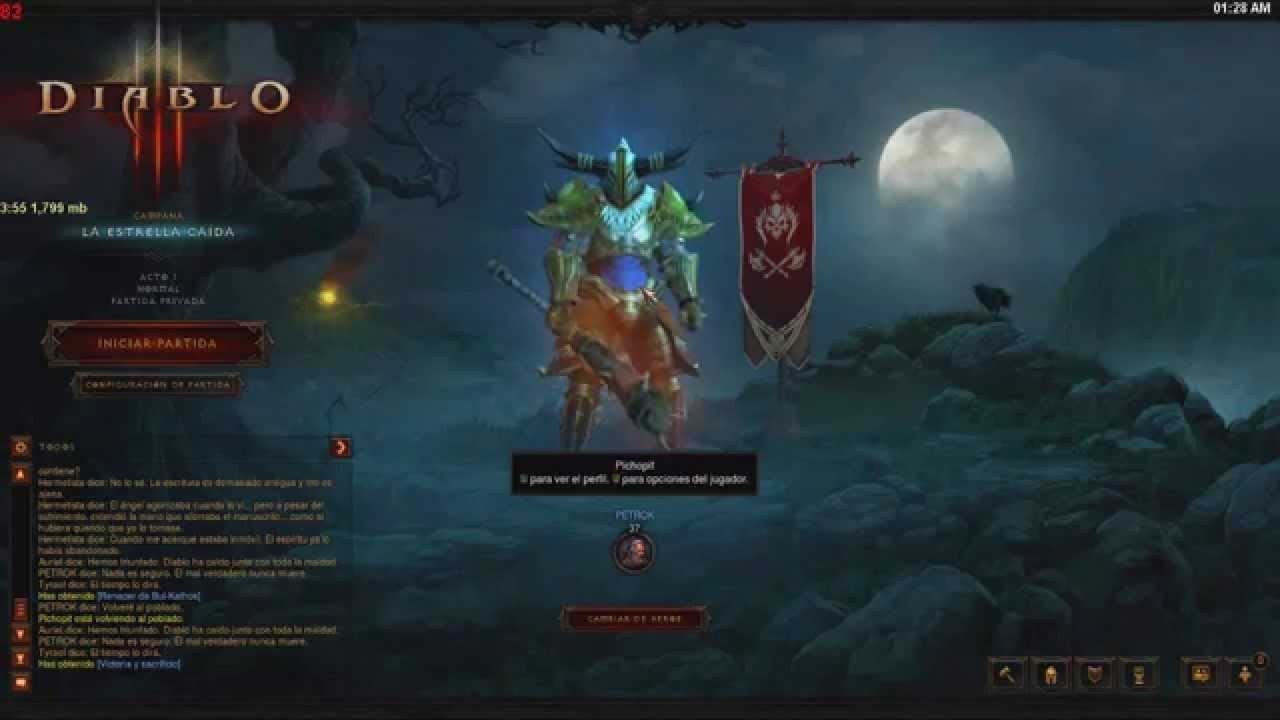 Cảnh chiến đấu hoành tráng trong Diablo 3, một game nhập vai hành động nổi tiếng với đồ họa ấn tượng.