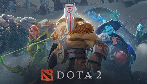 Cảnh chiến đấu trong Dota 2, một game MOBA chiến thuật với hai đội đang giao tranh.