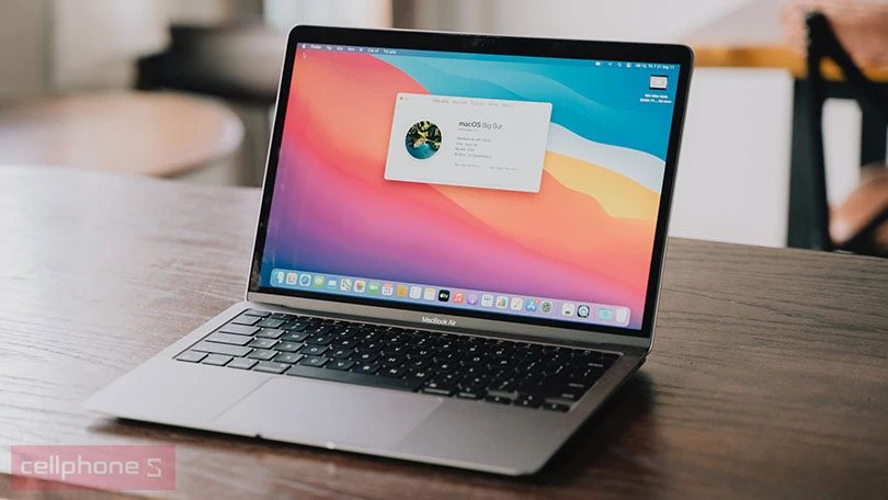 Chip Apple M1 mang lại hiệu suất vượt trội cho MacBook Air