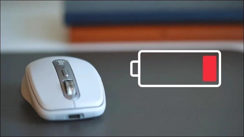 Chuột Bluetooth hết pin là nguyên nhân phổ biến khiến MacBook không nhận chuột Bluetooth, hãy kiểm tra và sạc pin