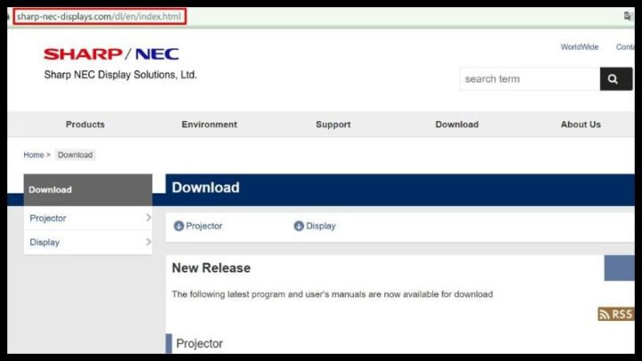 Giao diện tải phần mềm MultiPresenter từ website chính thức