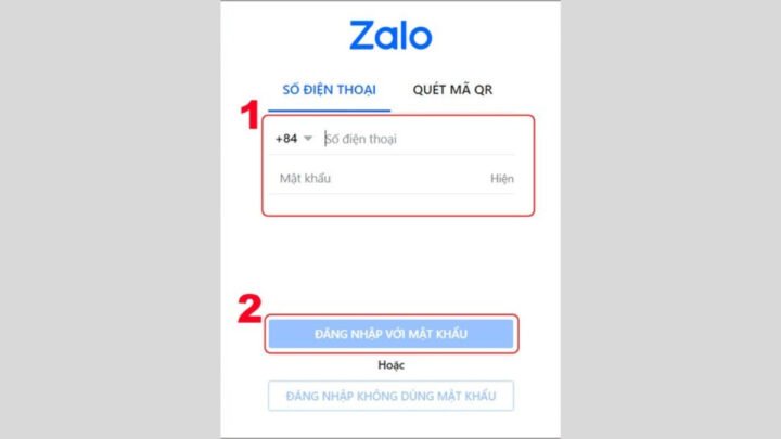 Giao diện Zalo trên MacBook, bước đầu tiên để gửi PowerPoint