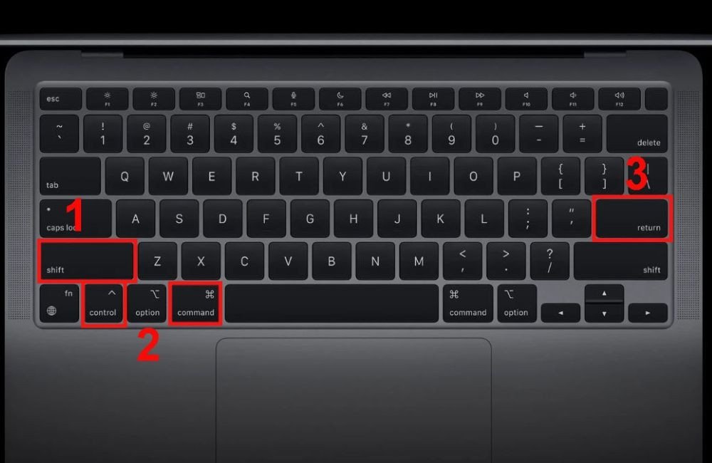 Hướng dẫn xuống dòng trong Excel MacBook bằng Shift Control Command Enter