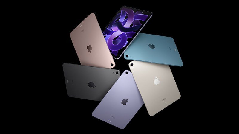 iPad Air với màu sắc tươi trẻ, lựa chọn cân bằng giữa hiệu năng và giá thành