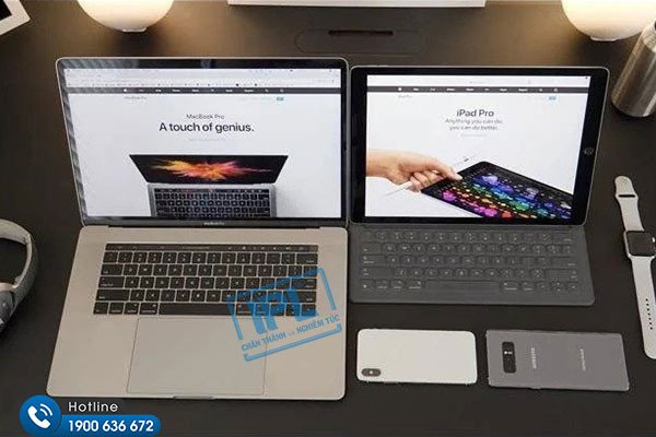 iPad mang đến trải nghiệm cảm ứng màn hình trực tiếp và Apple Pencil