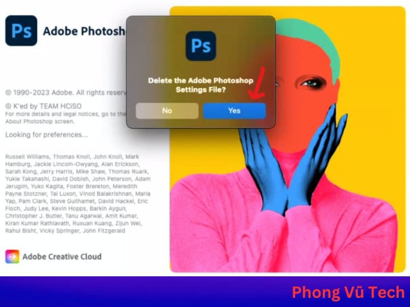 Khắc phục lỗi màn hình đen khi lưu file Photoshop