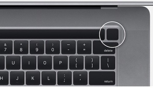 Khởi động lại MacBook bằng cách nhấn giữ nút nguồn khi máy bị treo