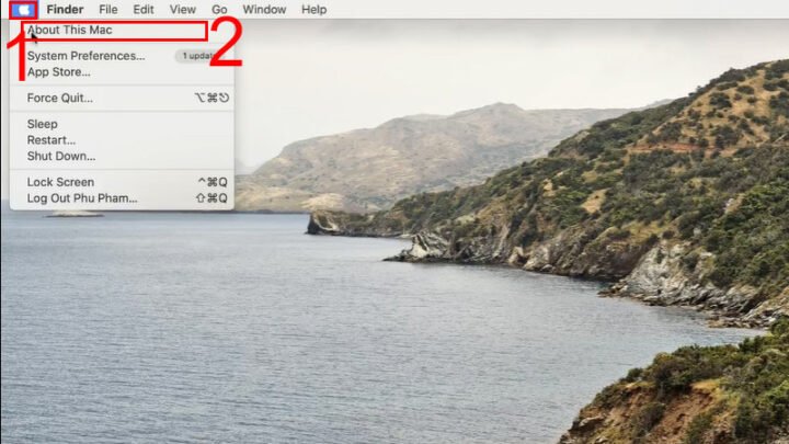 Kiểm tra tình trạng pin MacBook bằng About This Mac