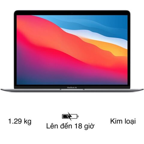 MacBook Air 13 inch M1 màu vàng gold, lựa chọn phổ biến khi bạn cân nhắc macbook nên mua loại nào cho công việc văn phòng và giải trí nhẹ nhàng.