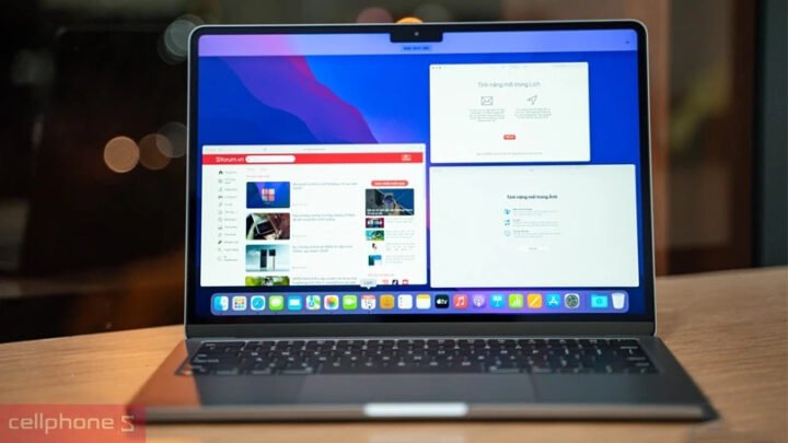 Macbook Air M2 thiết kế sang trọng