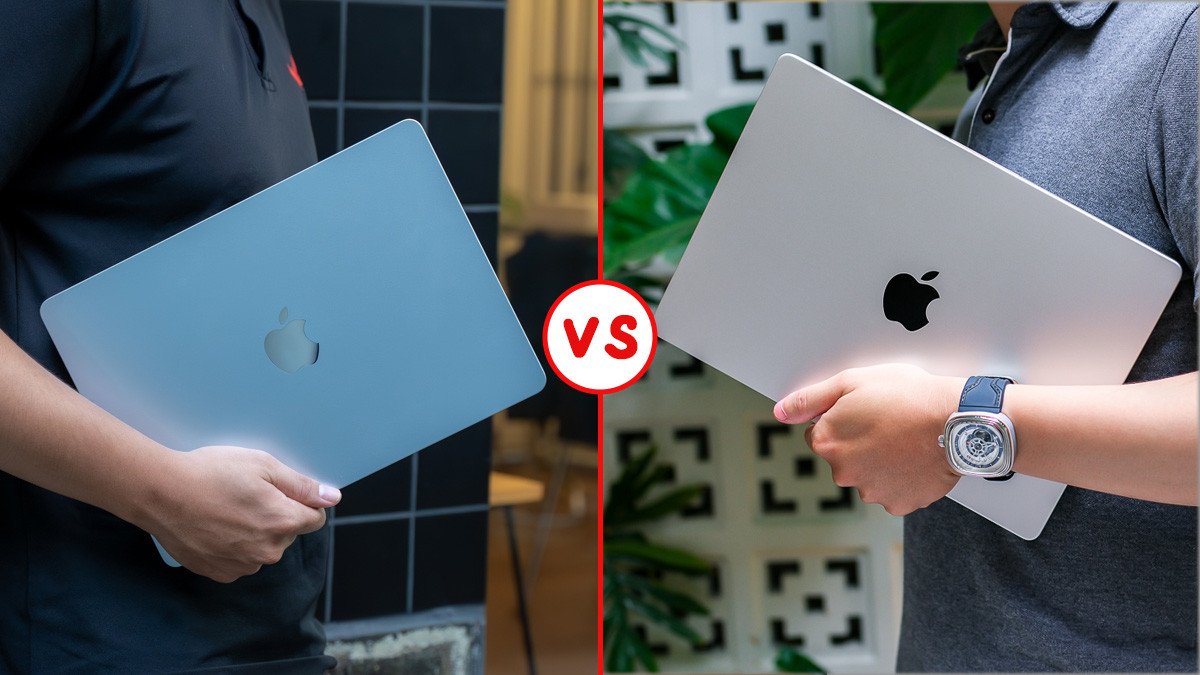 MacBook Air M4 phiên bản tiêu chuẩn, minh họa lựa chọn giá tốt khi so sánh macbook air m4 và macbook pro m4