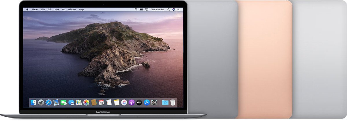 MacBook Air (Retina, 13-inch, 2020).