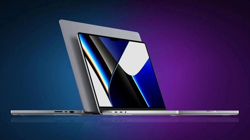 MacBook Pro với màn hình Liquid Retina XDR hiển thị sắc nét, phù hợp cho công việc sáng tạo