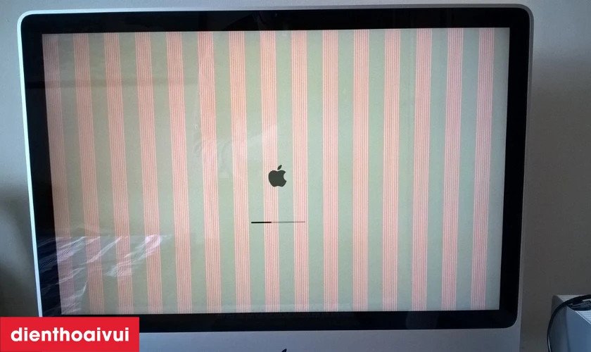 Màn hình Liquid Retina XDR trên MacBook Pro M1 14 inch bị lỗi sọc ngang