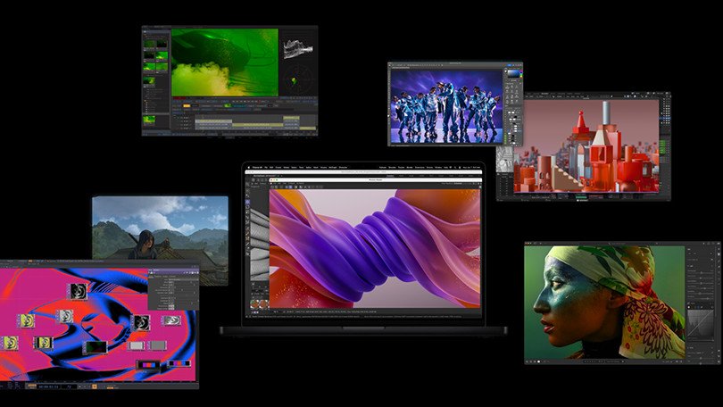 Màn hình Liquid Retina XDR trên Macbook Pro M4 hiển thị sắc nét