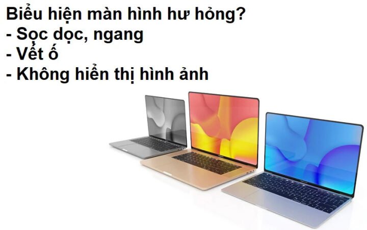 Màn hình MacBook Pro M1 14 inch xuất hiện sọc và đốm đen