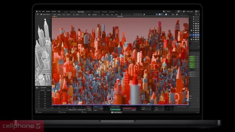Máy tính Mac Pro M4 36GB RAM xử lý công việc nặng
