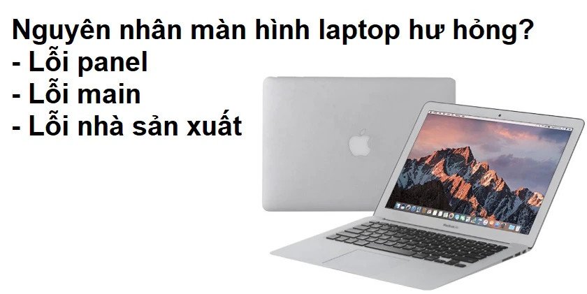 Một chiếc MacBook Pro M1 14 inch bị hỏng màn hình do va đập