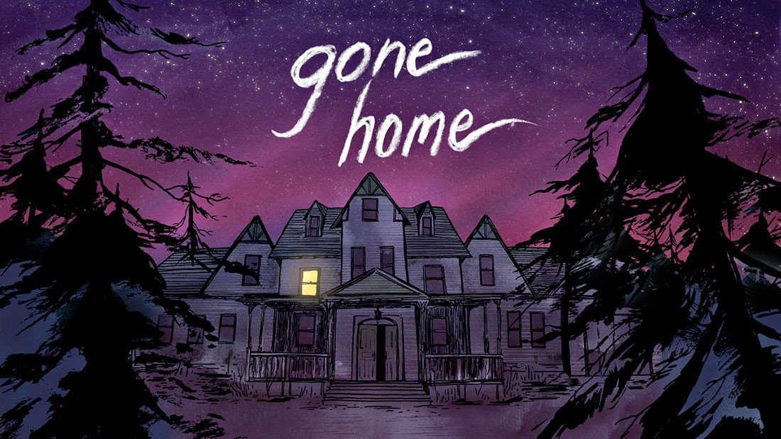 Ngôi nhà vắng lặng không bóng người, là bối cảnh chính trong tựa game Gone Home.