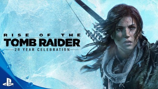 Nhân vật Lara Croft trong Rise of the Tomb Raider đang khám phá hang động, thể hiện tinh thần phiêu lưu.