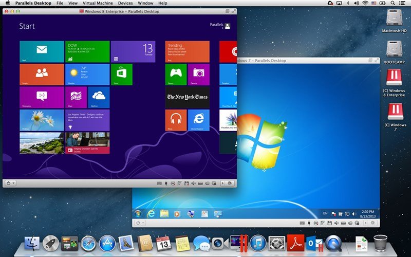 Parallel Desktop, phần mềm chạy Windows và gián tiếp hỗ trợ Android trên MacBook