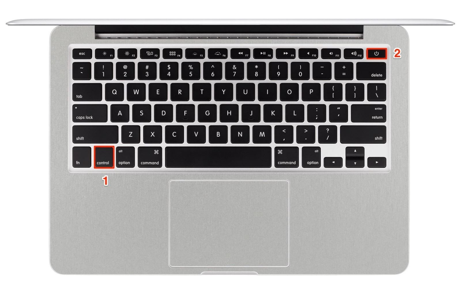 Sử dụng Control Eject để bật tắt hoặc khởi động lại Macbook