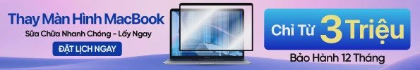 Thay màn hình Macbook khi bị sọc nặng