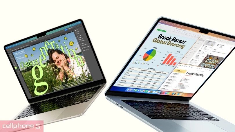 Thời lượng pin bền bỉ của Macbook Air M4, cho phép làm việc và giải trí không giới hạn