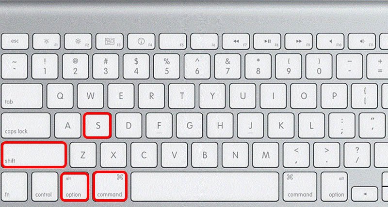 Tổ hợp phím tắt lưu bản sao của file trên MacBook