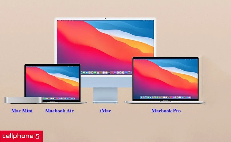 Tổng quan các dòng Macbook Air và Macbook Pro, bao gồm cả phiên bản Macbook Air M1 16GB cũ