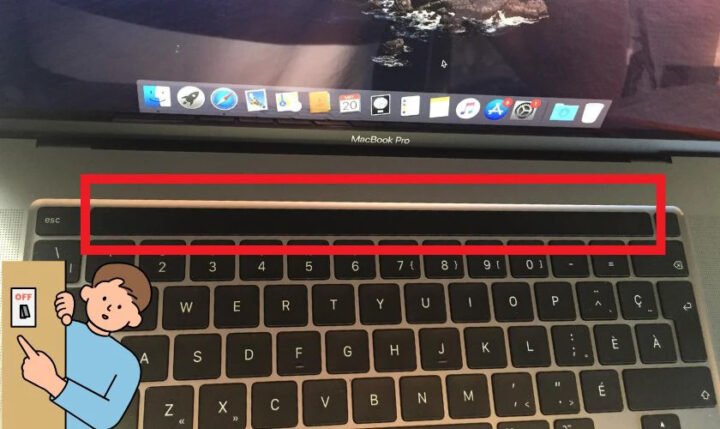 Touch Bar MacBook bị lỗi không hiển thị nhưng vẫn hoạt động cảm ứng