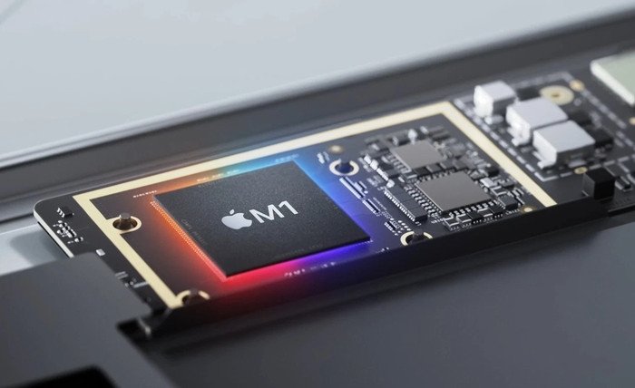 Chip Apple M1 mạnh mẽ, tối ưu hiệu năng cho MacBook Air 2020 màu hồng